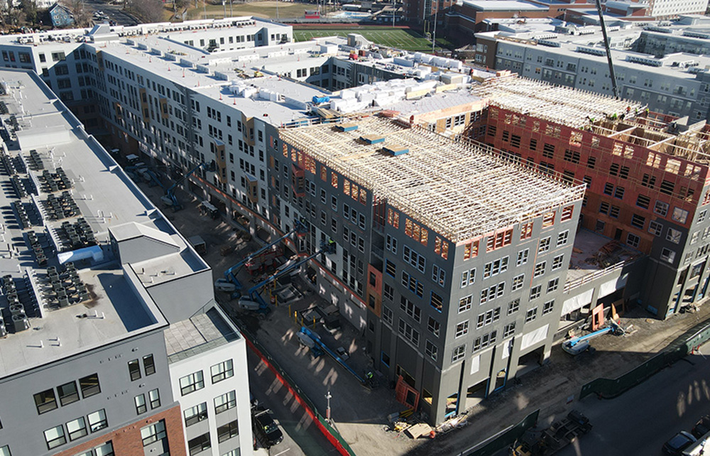 Greystar celebrates topping off of 416-unit Juniper development